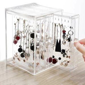 3 drawers Clear Jewelry organizer